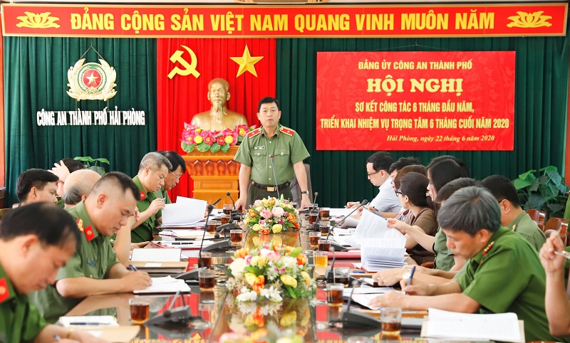 Đảng ủy Công an thành phố: 100% các chi bộ, đảng bộ cơ sở hoàn thành Đại hội nhiệm kỳ 2020-2025